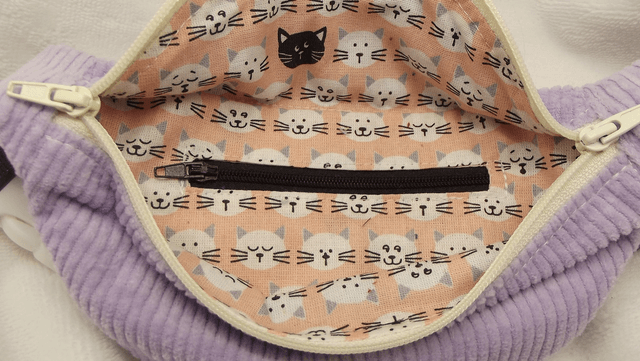 Sac banane enfant lavande