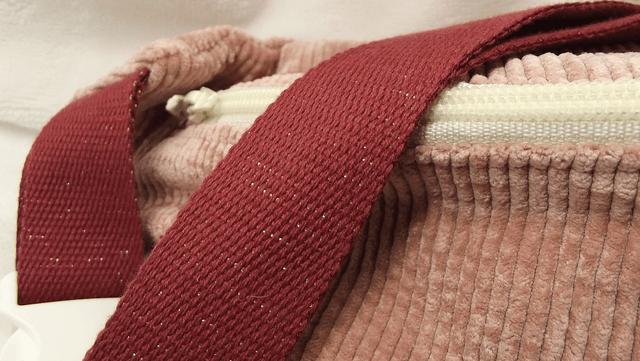 Sac banane vieux rose