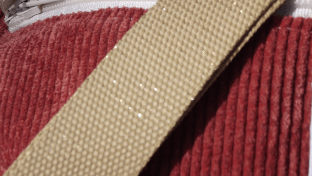 Sac banane tissu velours